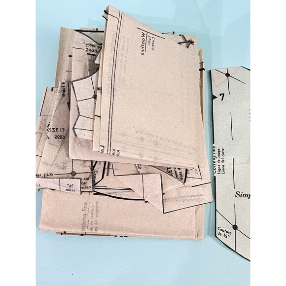 Simplicity 6689 Sewing Pattern Misses 1966 Jacket Skirt Slacks Cut Sz12 Vintage - Picture 9 of 9